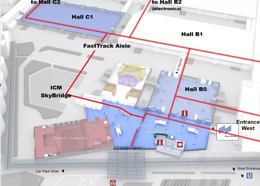 FastTrack Aisle ICM-Entrance West-SEMICON 